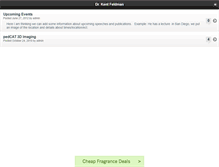 Tablet Screenshot of drkentfeldman.com
